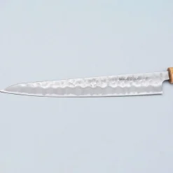 Tsunehisa Shirogami Tsuchime Migaki Sujihiki 24 cm
