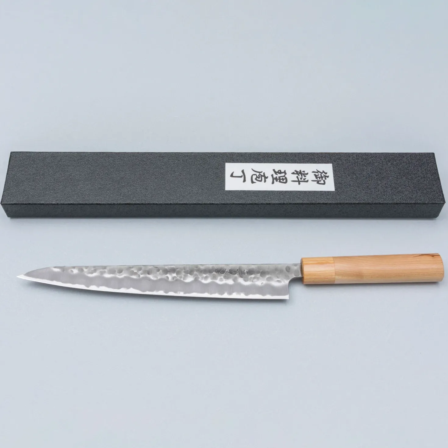 Tsunehisa Shirogami Tsuchime Migaki Sujihiki 24 cm