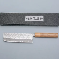 Tsunehisa Shirogami Tsuchime Migaki Nakiri 16.5 cm