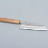 Tsunehisa Shirogami Tsuchime Migaki Santoku 16.5 cm