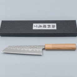 Tsunehisa Shirogami Tsuchime Migaki Bunka 17 cm
