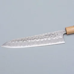Tsunehisa Shirogami Tsuchime Migaki Gyuto 21 cm