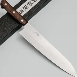 Tsunehisa SLD Migaki Brown Gyuto 21 cm