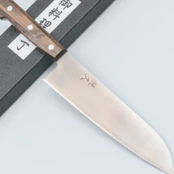 Tsunehisa SLD Migaki Brown Santoku 17 cm