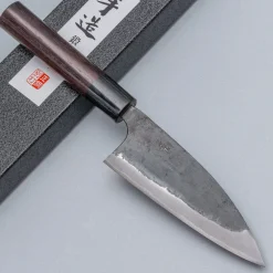Tsunehisa Tosa Shirogami Kurouchi Ko-Gyuto 12 cm