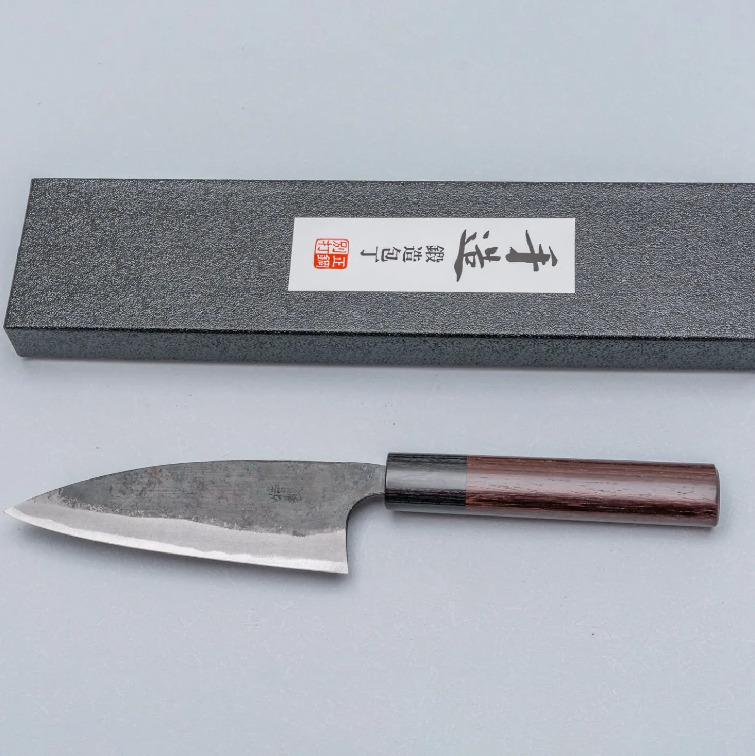 Tsunehisa Tosa Shirogami Kurouchi Ko-Gyuto 12 cm