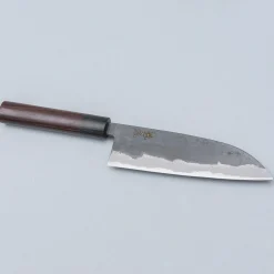 Tsunehisa Tosa Shirogami Kurouchi Santoku 16.5 cm