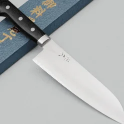 Tsunehisa VG-1 Migaki Yo Black Santoku 17 cm