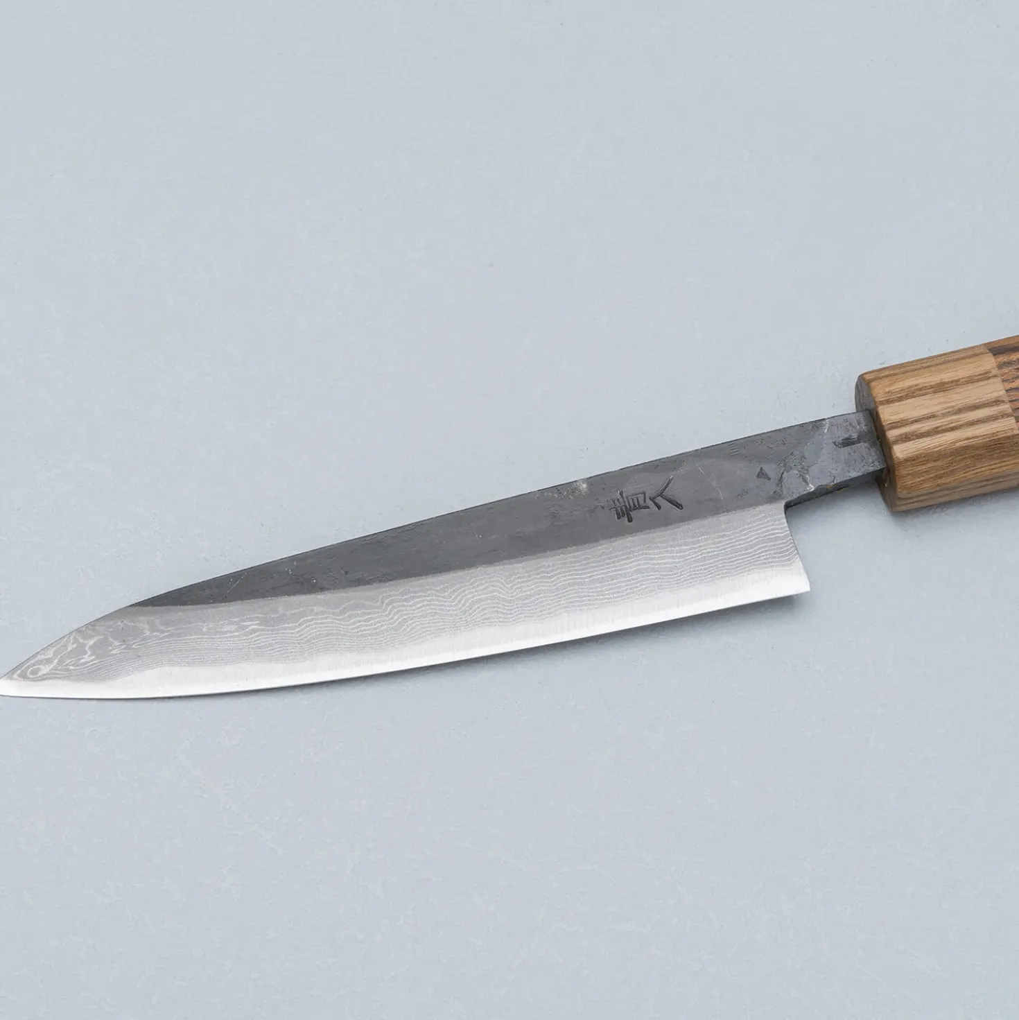 Tsutomu Kajiwara Damascus Bocote Petty 13 cm