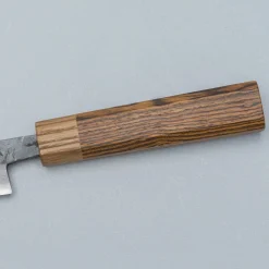 Tsutomu Kajiwara Damascus Bocote Petty 13 cm