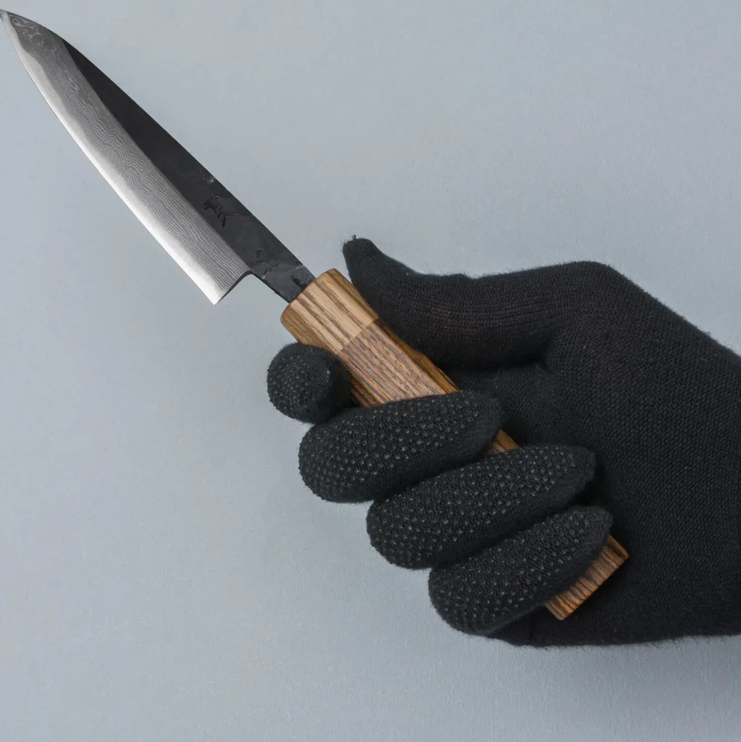 Tsutomu Kajiwara Damascus Bocote Petty 13 cm