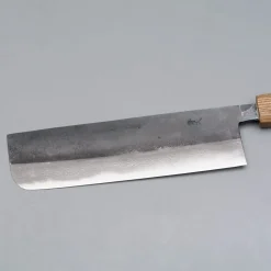 Tsutomu Kajiwara Damascus Bocote Nakiri 18 cm