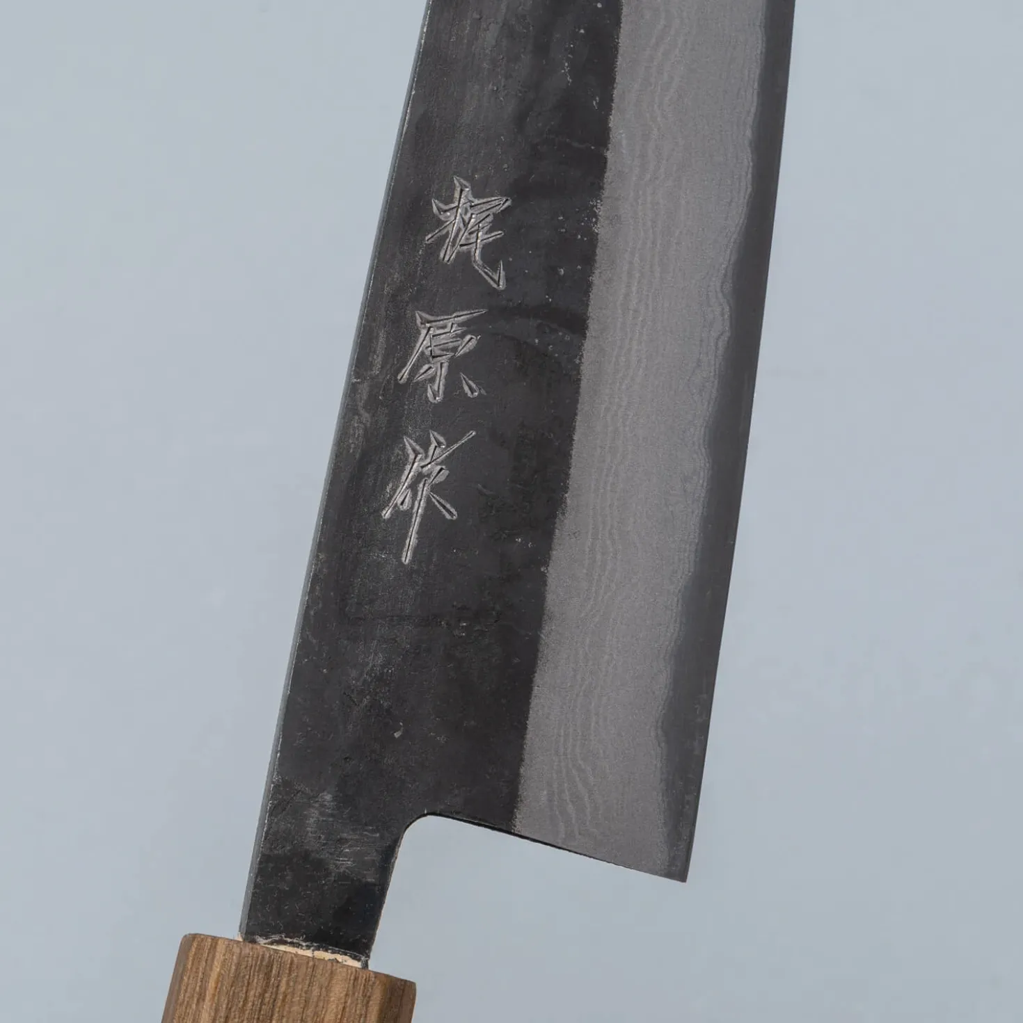 Tsutomu Kajiwara Damascus Bocote Bunka 18 cm