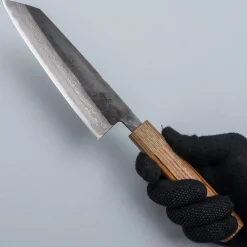 Tsutomu Kajiwara Damascus Bocote Bunka 18 cm