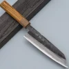 Tsutomu Kajiwara Damascus Bocote Bunka 16.5 cm