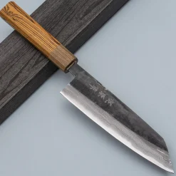 Tsutomu Kajiwara Damascus Bocote Bunka 16.5 cm