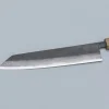 Tsutomu Kajiwara Damascus Kiritsuke 24 cm