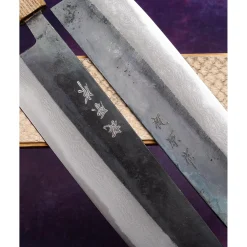 Tsutomu Kajiwara Damascus Kiritsuke 21 cm
