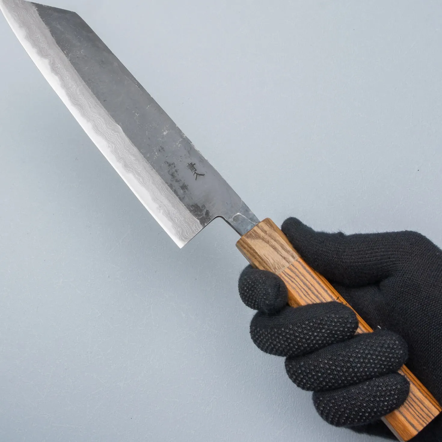 Tsutomu Kajiwara Damascus Kiritsuke 21 cm