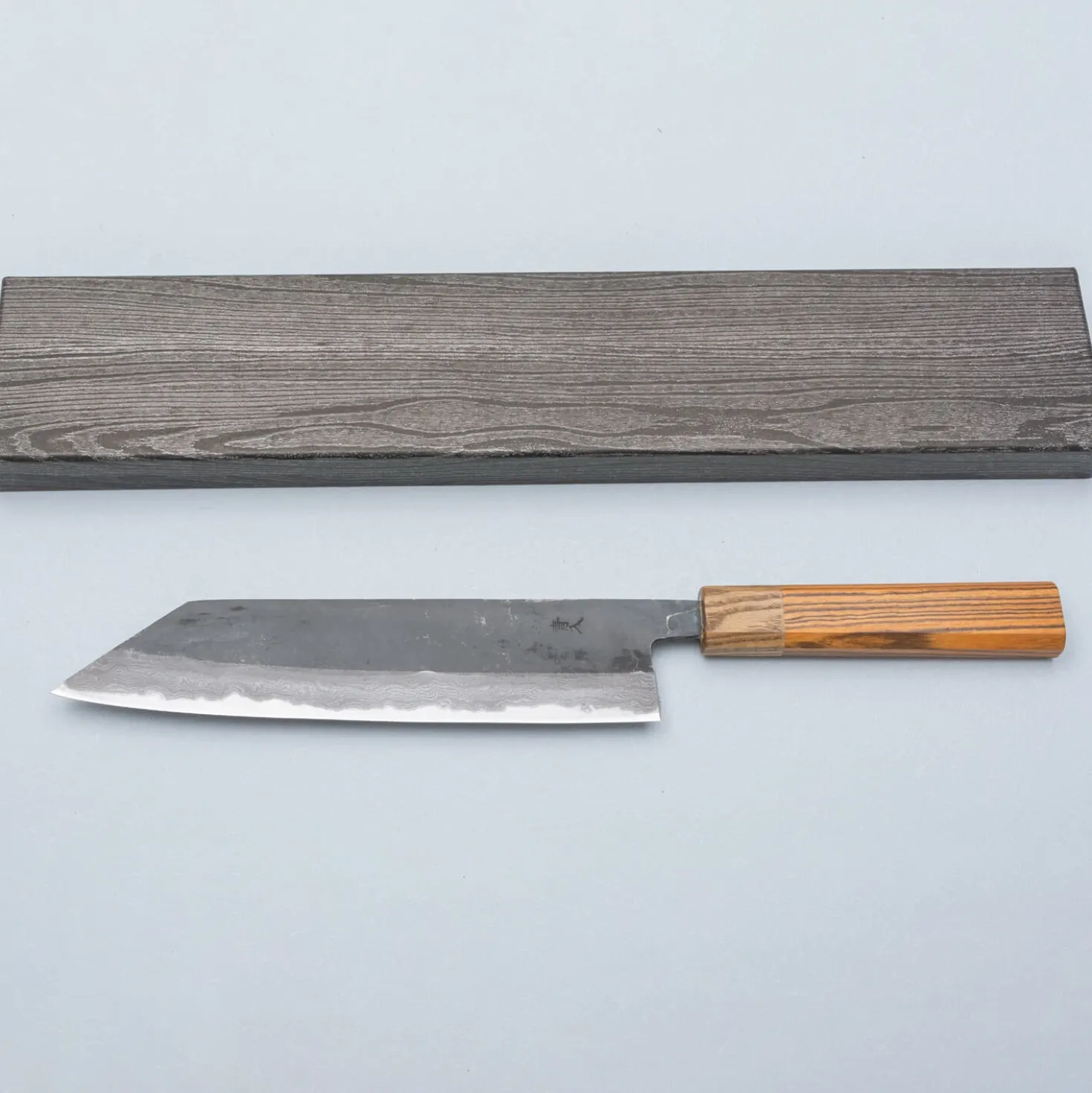 Tsutomu Kajiwara Damascus Kiritsuke 21 cm