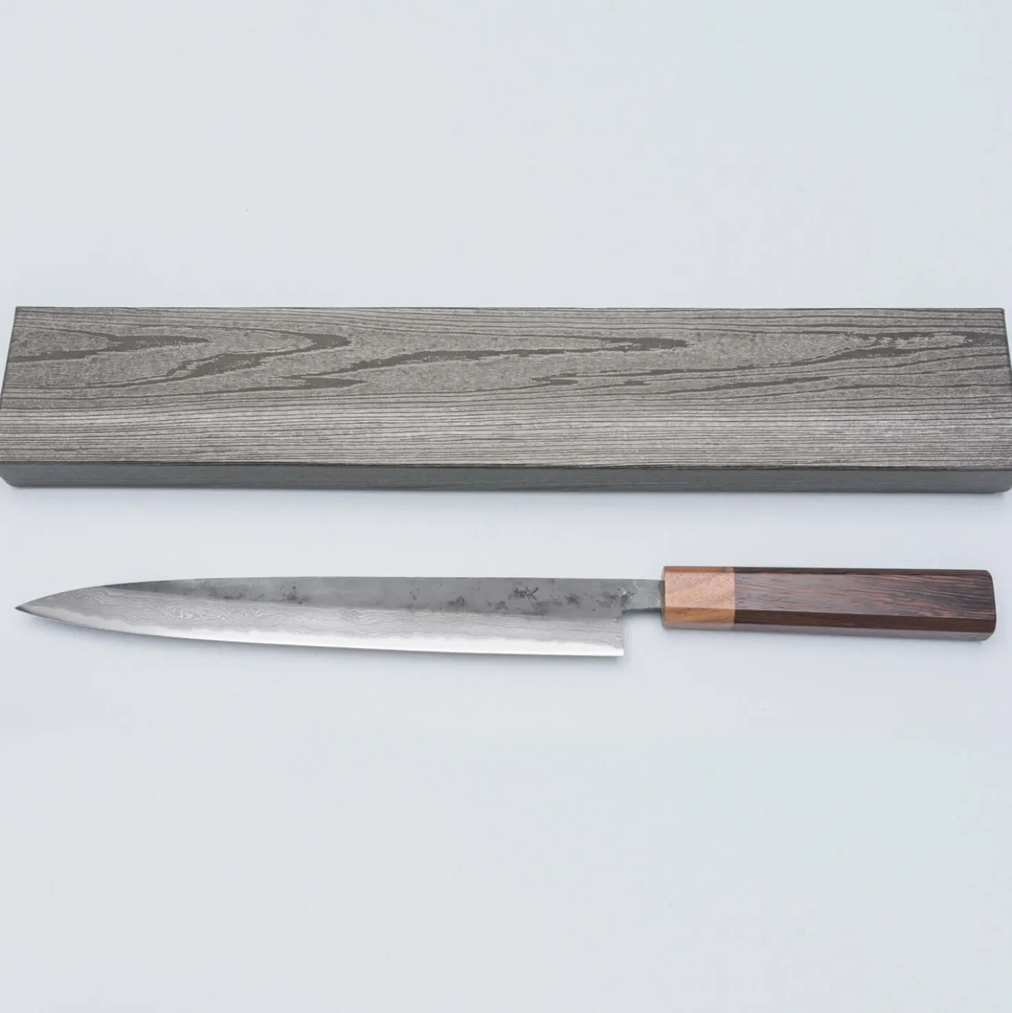 Tsutomu Kajiwara Damascus Sujihiki 27 cm