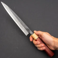 Tsutomu Kajiwara Damascus Sujihiki 24 cm