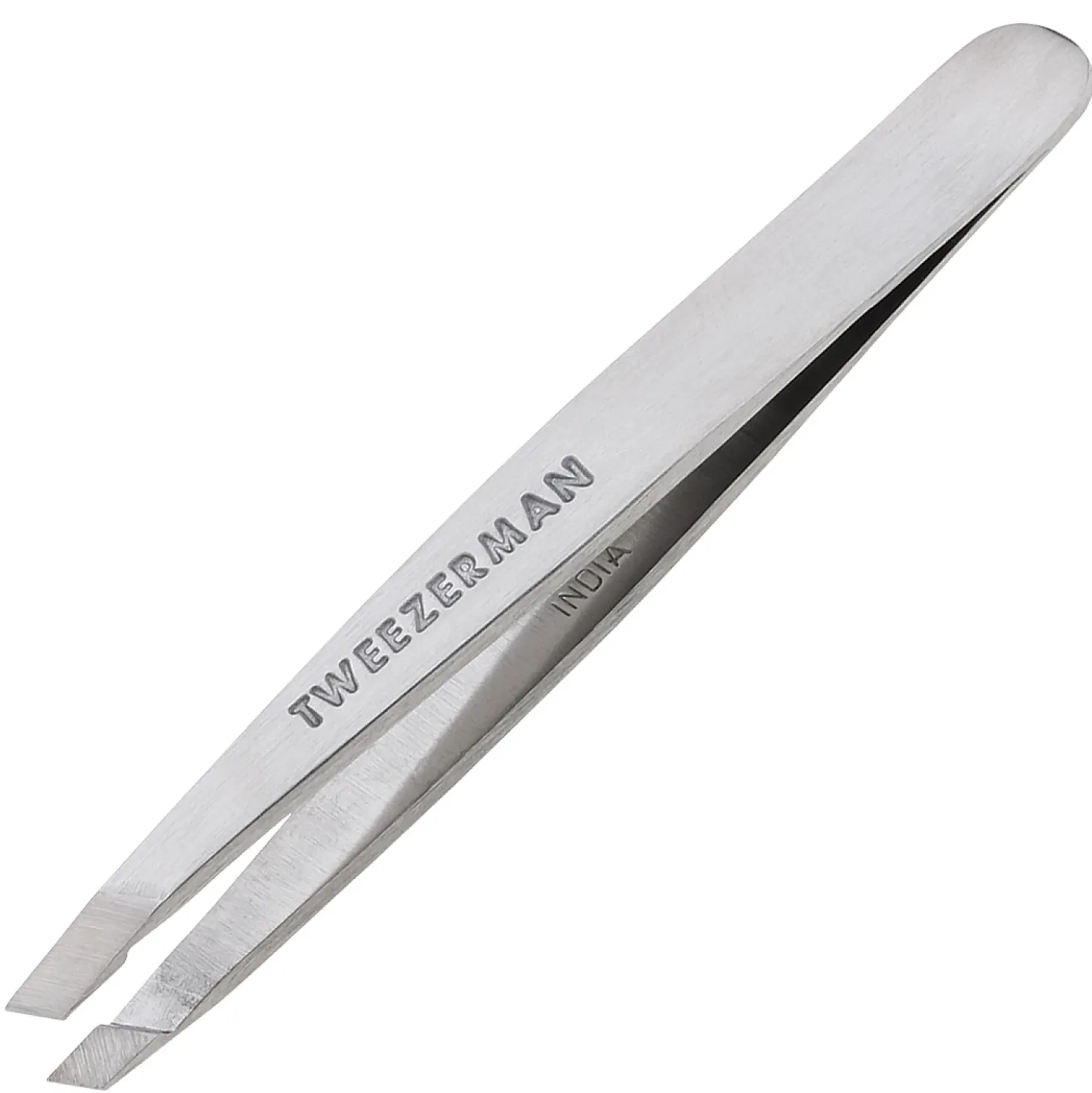 Tweezerman Mini Slant Pincet RVS
