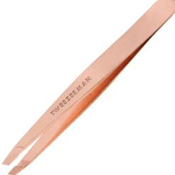 Tweezerman Slant Pincet Rose Goud