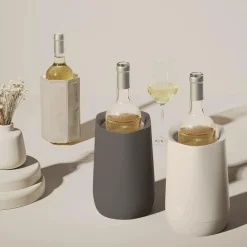Vacuvin Active Cooler Wine Hexo Graphite