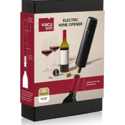 VacuVin Elektrische Wijnopener + Foliesnijder