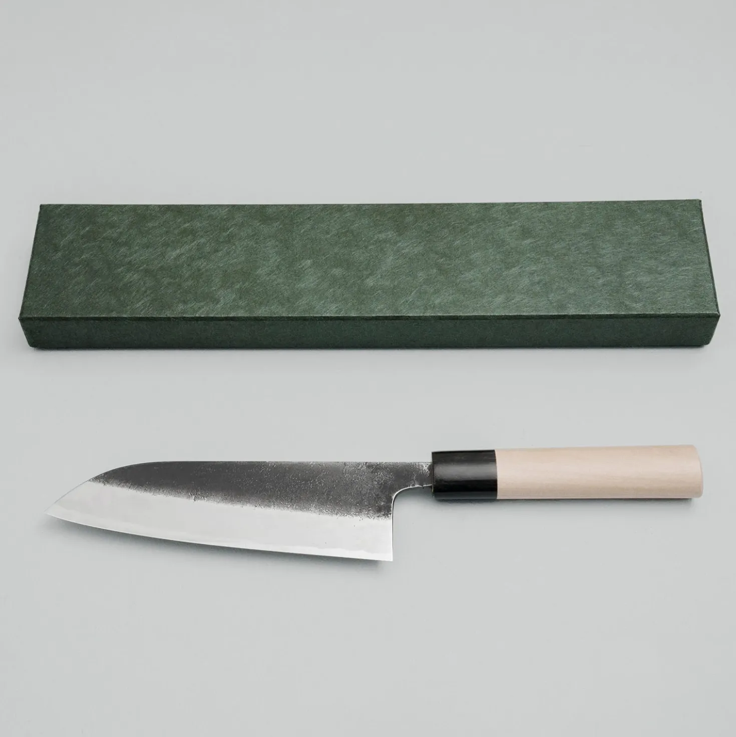 Wakui Machi Kurouchi V2 Santoku 16.5 cm