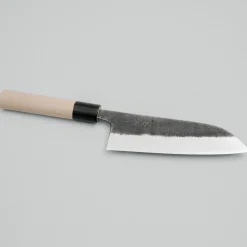 Wakui Machi Kurouchi V2 Santoku 16.5 cm