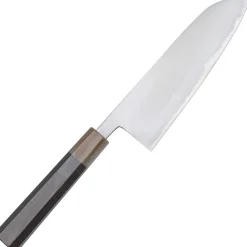 Wakui Shirogami #2 Ebony Santoku 16.5 cm