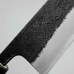 Wakui Shirogami #2 Kurouchi Santoku 16 cm