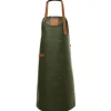 WitLoft Leren Schort Groen