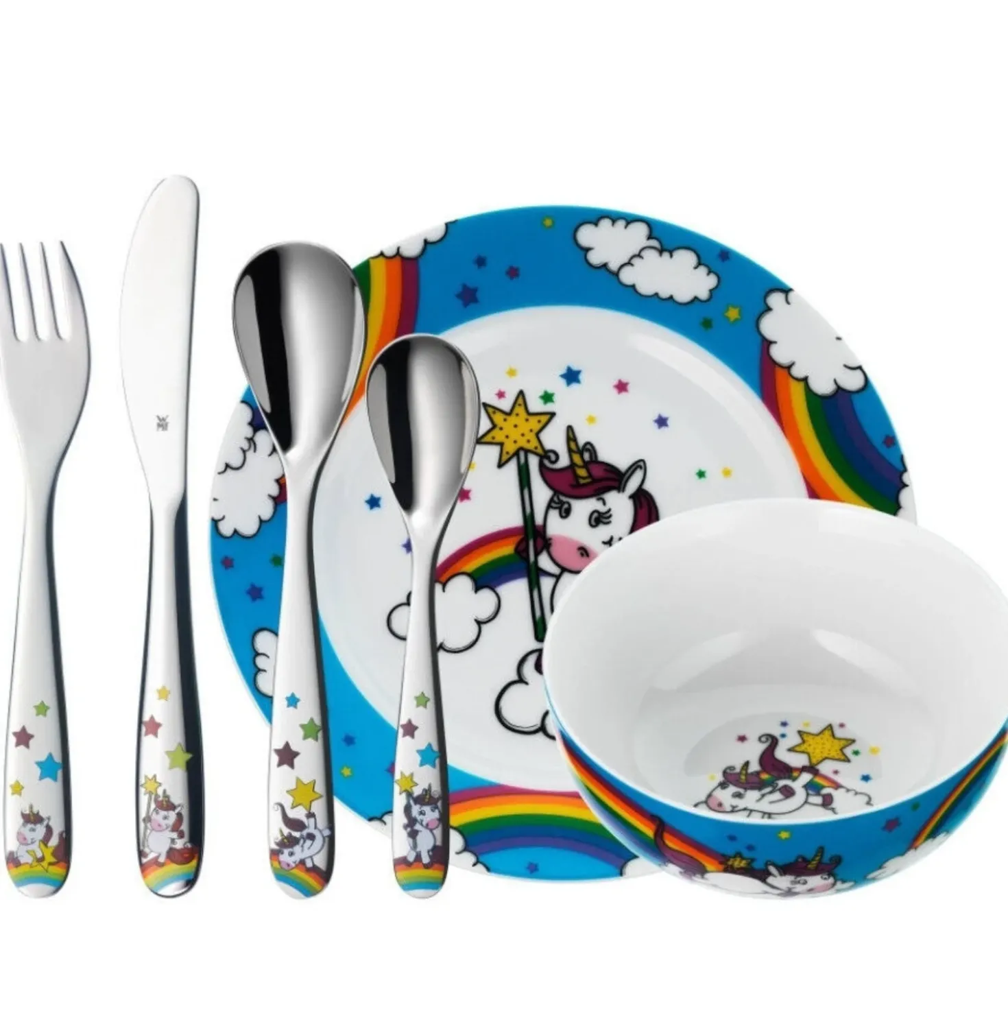 WMF Kinderbestek Unicorn 6-delig