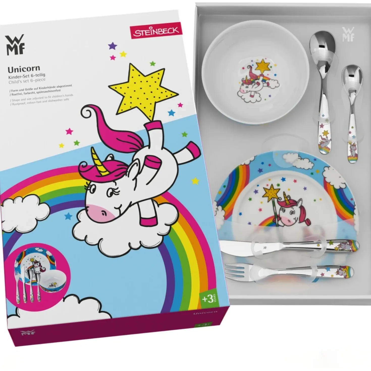 WMF Kinderbestek Unicorn 6-delig