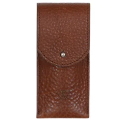 Wunschleder Leren Riemetui Cognac