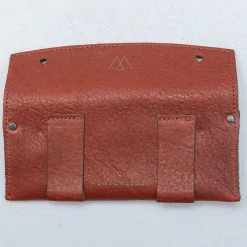 Wunschleder Leren Riemetui Cognac