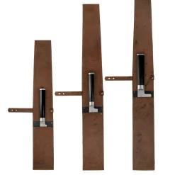 Wunschleder Mesbeschermer Paardenleer Cognac Met Kevlar 25 cm