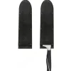 Wunschleder Mesbeschermer Rundleer Zwart 30 cm