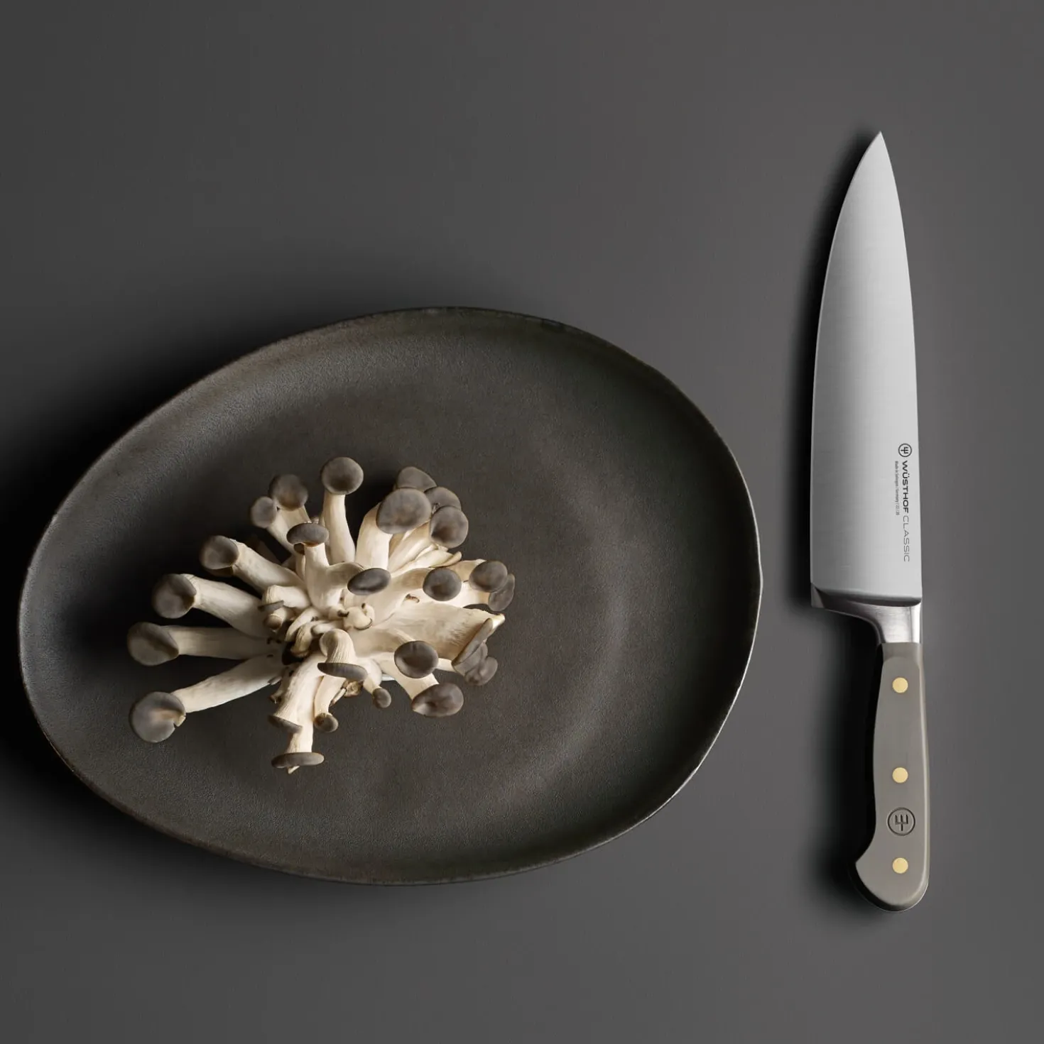 Wusthof Classic Colour Velvet Oyster Koksmes 16 cm