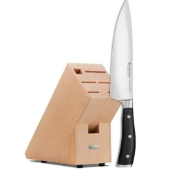 Wusthof Classic Ikon Koksmes 20 cm + Messenblok voor 6 Delen