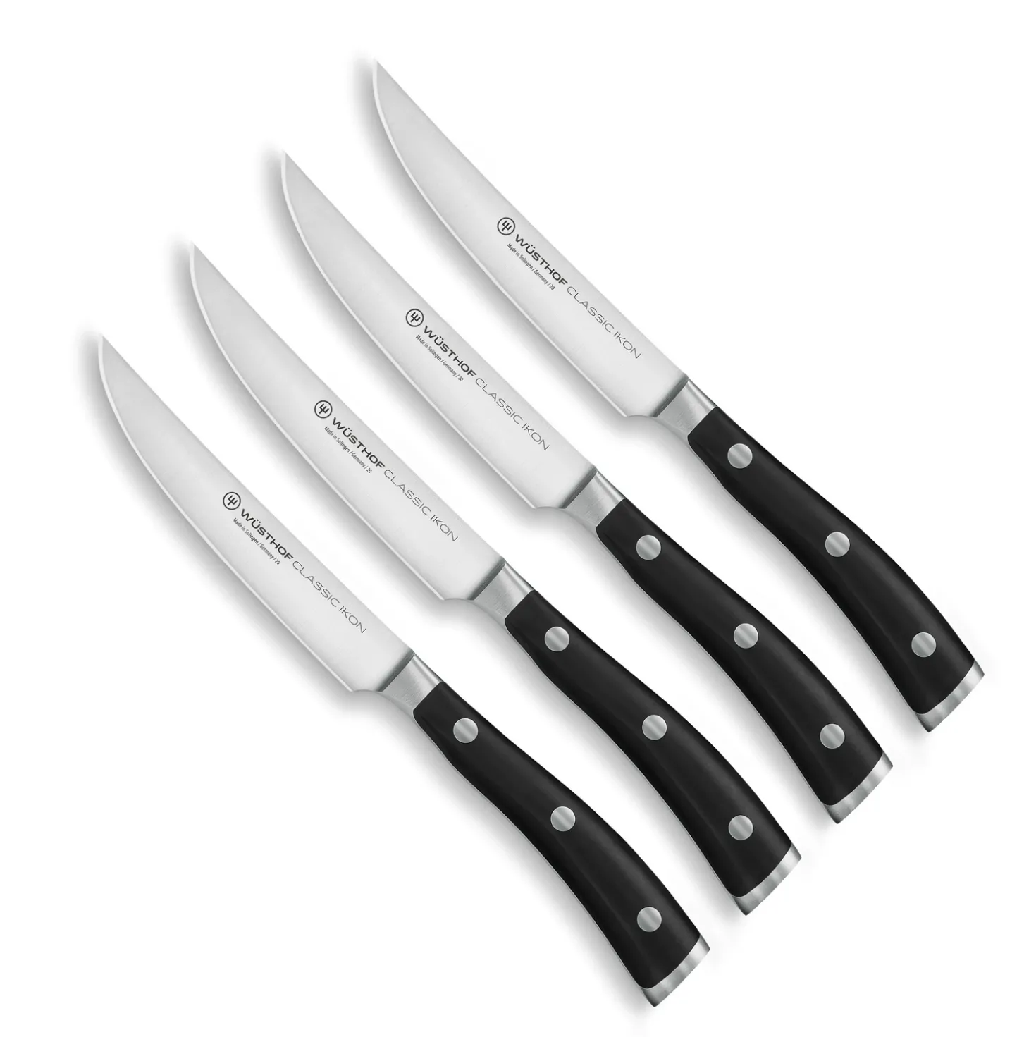 Wusthof Classic Ikon Steakset 4 Delig