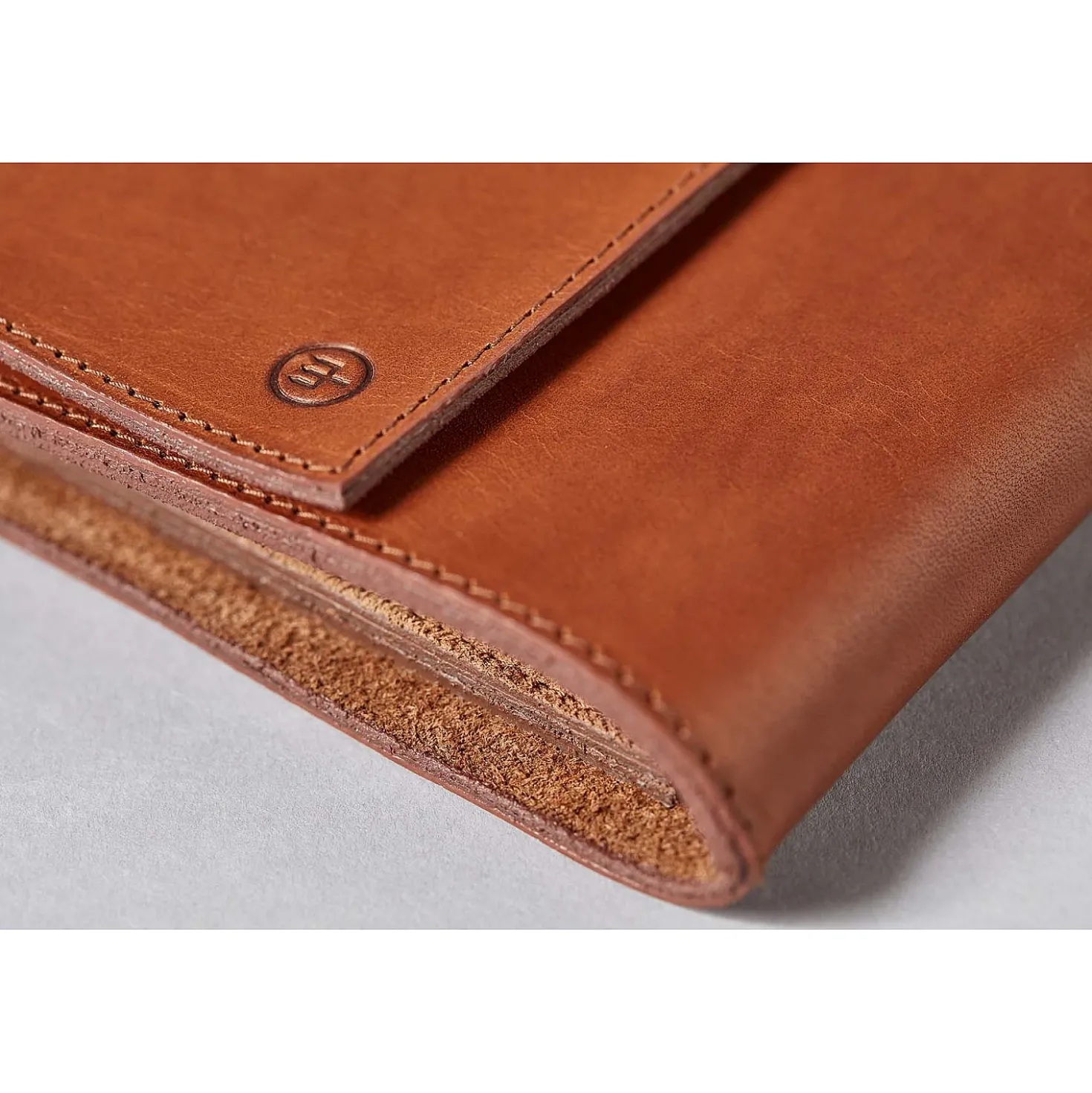 Wusthof Ikon Steakset + Lederen Messenmap