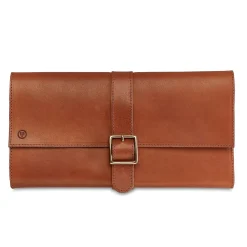 Wusthof Ikon Steakset + Lederen Messenmap