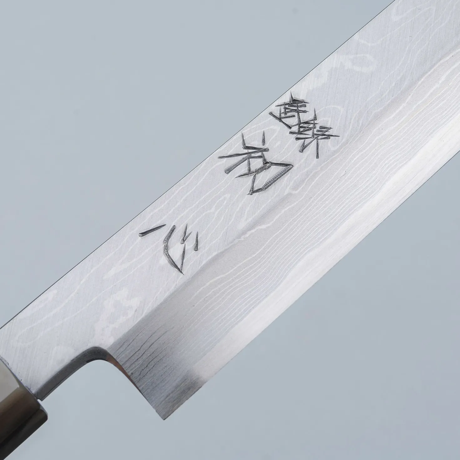 Yamawaki Hamono Aogami Damast Ebony Sakimaru Takohiki 33 cm