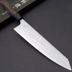Yauji Yoshihiro Aogami #2 Damast Single Bevel Kiritsuke 240