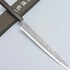Yauji Yoshihiro Aogami #2 Damast Yanagiba 30 cm