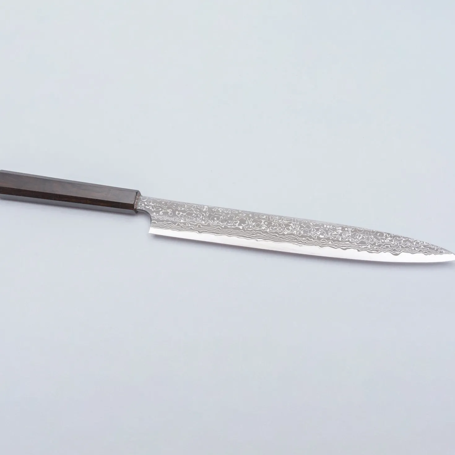 Yauji Yoshihiro Aogami #2 Damast Yanagiba 30 cm